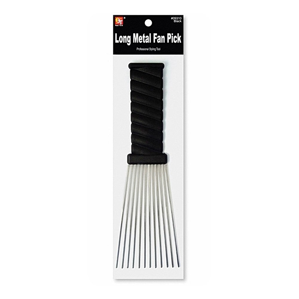 BT METAL FAN PICK LONG (BLACK)