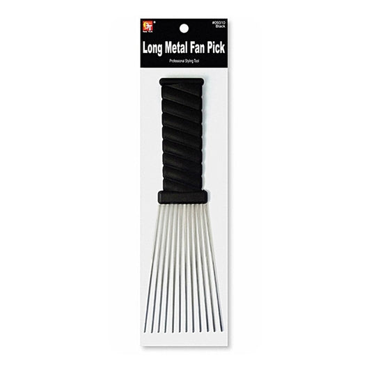 BT METAL FAN PICK LONG (BLACK)