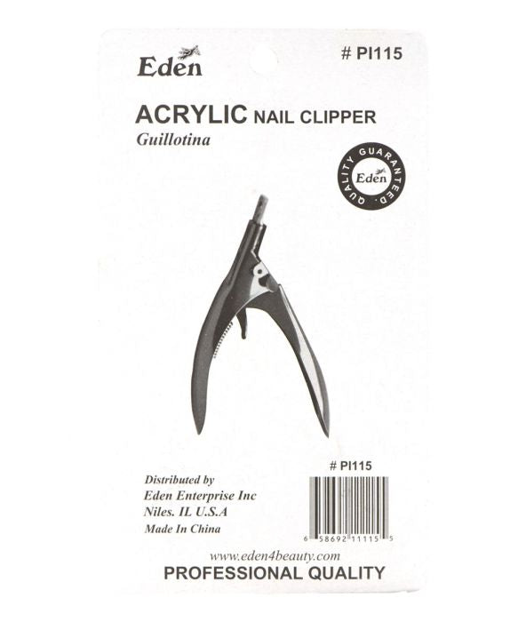 EDEN COLLECTION ACRYLIC NAIL CLIPPER #PI115