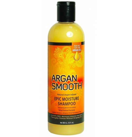 ARGAN SMOOTH EPIC MOISTURE SHAMPOO 12 OZ.