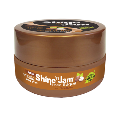 SHINE N’ JAM CONDITIONING SHEA EDGES 2.25 OZ.