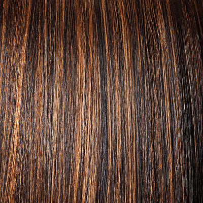 BOBBI BOSS HUMAN HAIR BLEND DEEP PART LACE FRONT WIG - MBLF362 ROSE
