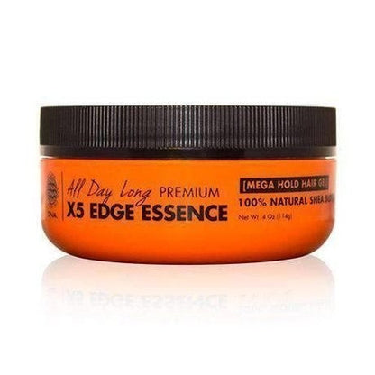 DNA ALL DAY LONG HOLD X5 EDGE ESSENCE- BLACK (EXTREME HOLD) 4OZ.
