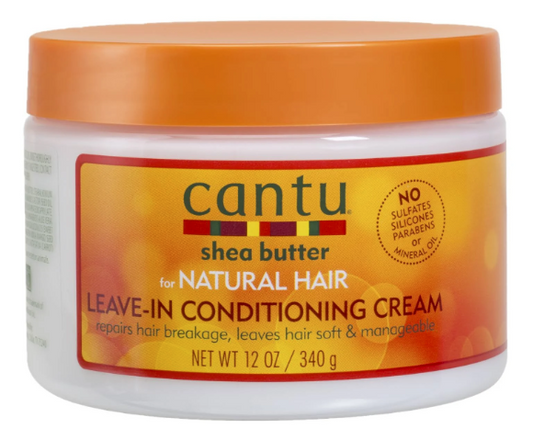 CANTU SHEA BUTTER LEAVE-IN CONDITIONING CREAM 12OZ