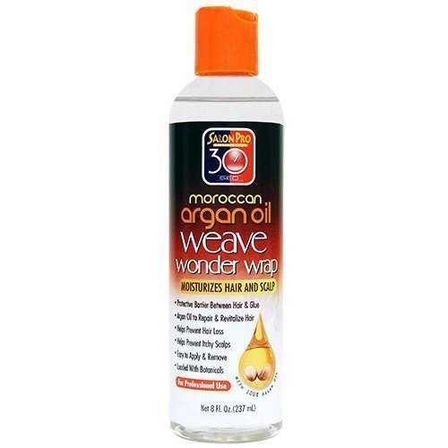 Salon Pro 30 Sec Moroccan Argan Oil Weave Wonder Wrap 8 Oz