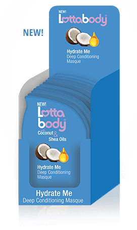 LOTTABODY HYDRATE ME DEEP CONDITIONING MASQUE 1.5 OZ.