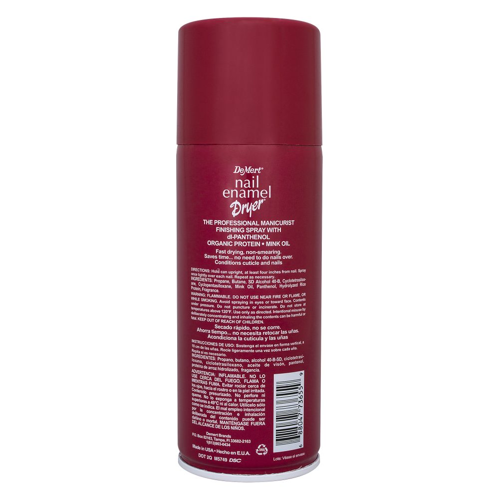 DEMERT NAIL ENAMEL DRYER 7.5OZ