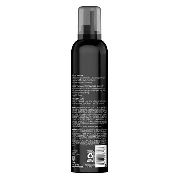 TRESEMME EXTRA HOLD VOLUMIZING MOUSSE 10.5 OZ.