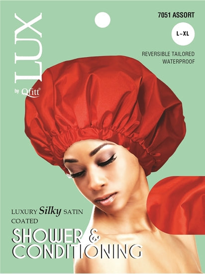 QFITT LUX SILKY SATIN COATED SHOWER & CONDITIONING - SOLID