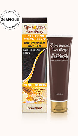CREME OF NATURE PURE HONEY HYDRATING COLOR BOOST 3 FL.OZ.