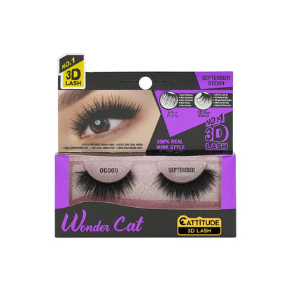 EBIN SEPTEMBER - WONDER CAT 3D FAUX MINK LASHES