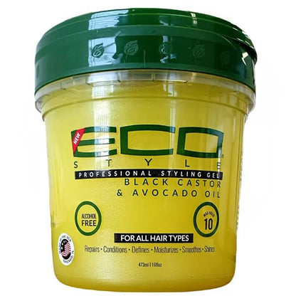 ECO BLACK CASTOR & AVOCADO OIL GEL 
