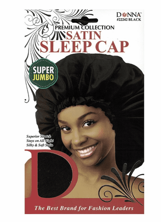 DONNA SATIN SLEEP CAP- SUPER JUMBO