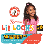 LIL LOOKS KID’S 3X PASSION BOHEMIAN FEED TWIST 10”