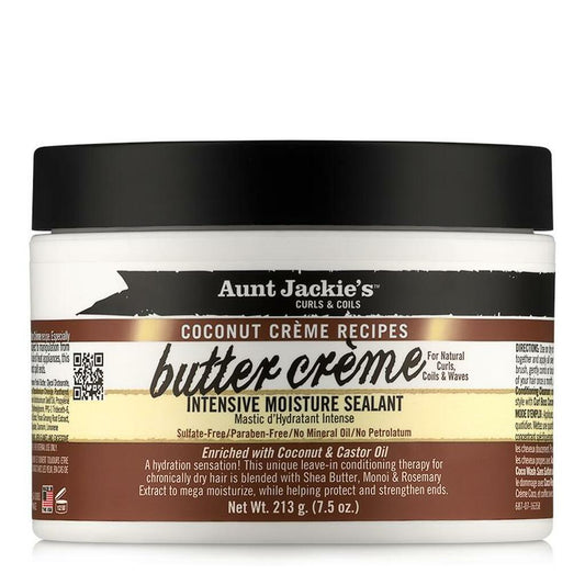 COCONUT CREME RECIPES BUTTER CREME INTENSIVE MOISTURE SEALANT 7.5 OZ.
