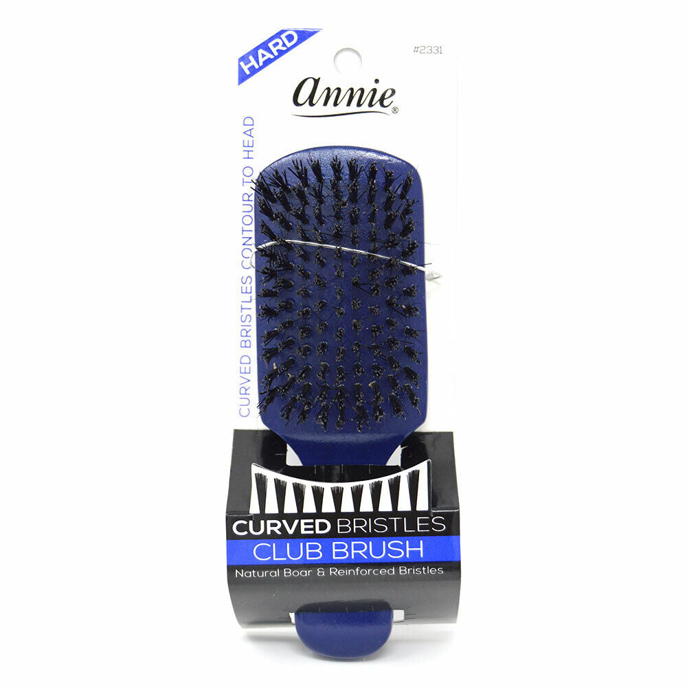 ANNIE HARD CURVED BRISTLES BRUSH