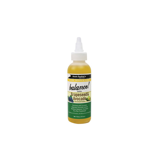AUNT JACKIE’S BALANCE - GRAPESEED & AVOCADO 4 OZ.