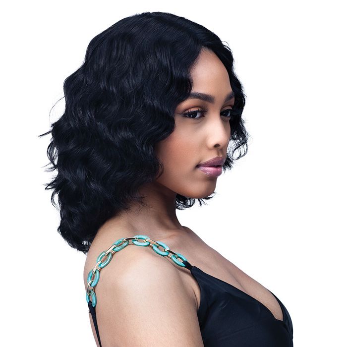 BOBBI BOSS 100% UNPROCESSED BRAZILIAN VIRGIN REMY BUNDLE HAIR LACE WIG - LOOSE DEEP 12”