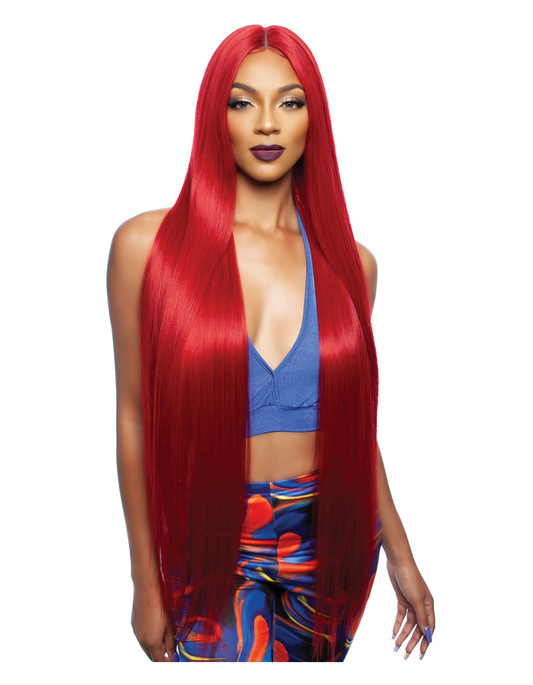 BROWN SUGAR HUMAN HAIR BLEND HD LACE FRONT WIG - WHITNEY