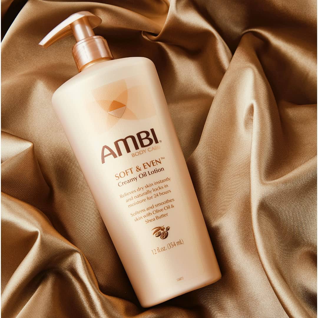 SOFT & EVEN CREAMY OIL LOTION 12 OZ.