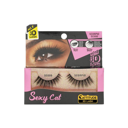 EBIN SCORPIO - SEXY CAT 3D LASHES