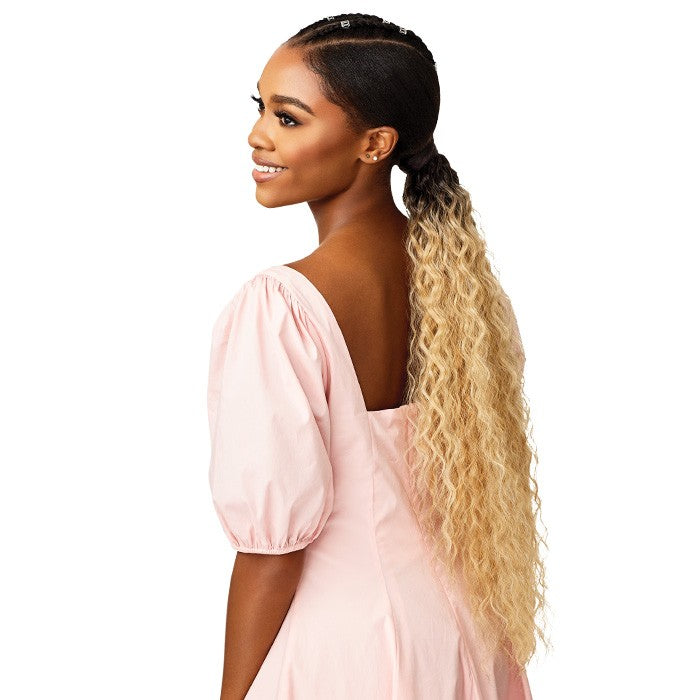 OUTRE CONVERTI CAP + WRAP PONY WIG - YOUNG & WILD