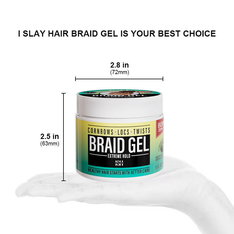 I Slay Hair Braid Gel 5oz.