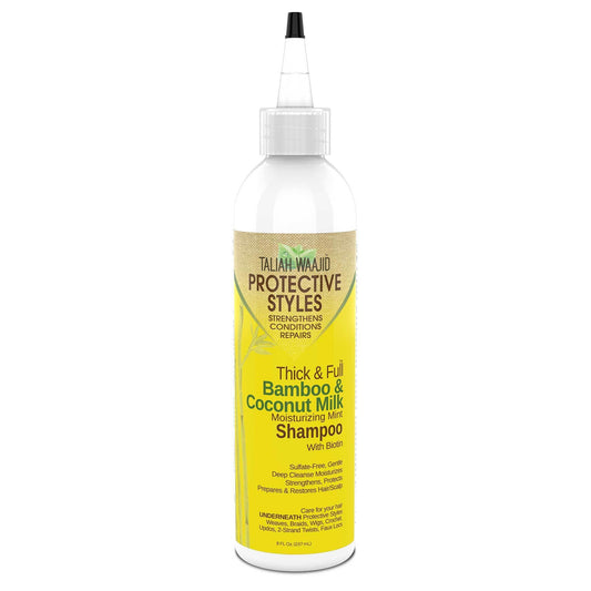 THICK & FULL BAMBOO & COCONUT MILK MOISTURIZING MINT SHAMPOO 8OZ.