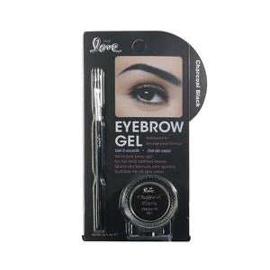 2ND LOVE EYEBROW GEL WITH BRUSH - CHARCOAL BLACK