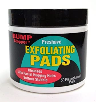 HIGH TIME BUMP STOPPER PRE-SHAVE EXFOLIATING PADS
