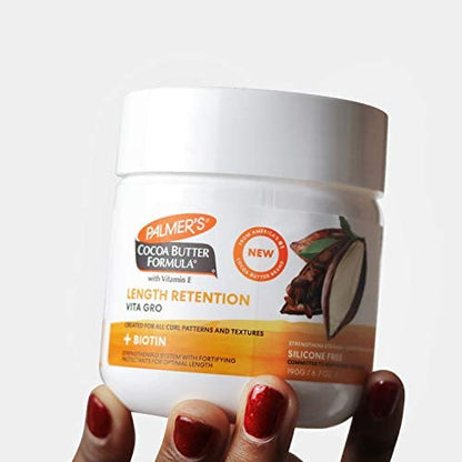 PALMER’S LENGTH RETENTION VITA GRO + BIOTIN 6.7 OZ.