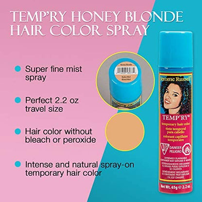 TEMPORARY SPRAY-ON HAIR COLOR 2.2 OZ
