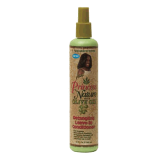 PRINCESS BY NATURE DETANGLING LEAVE IN CONDITIONER 12 OZ.