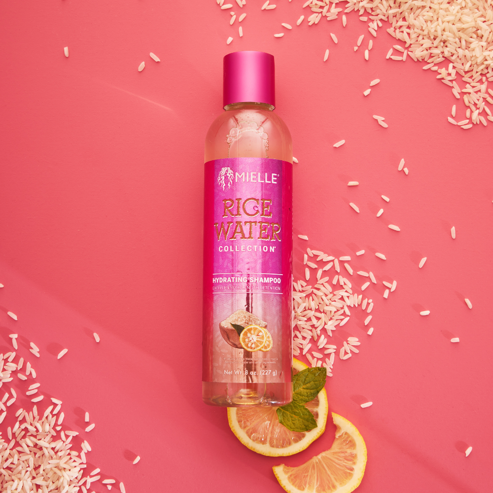 MIELLE RICE WATER HYDRATING SHAMPOO 8 OZ.