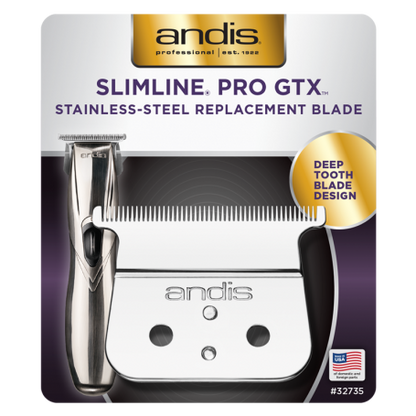 ANDIS SLIMLINE PRO GTX STAINLESS-STEEL REPLACEMENT BLADE #32735