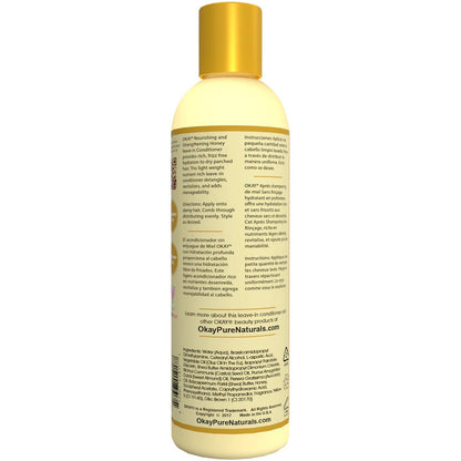 OKAY HONEY NOURISHING & STRENGTHENING LEAVE-IN CONDITIONER 8OZ.