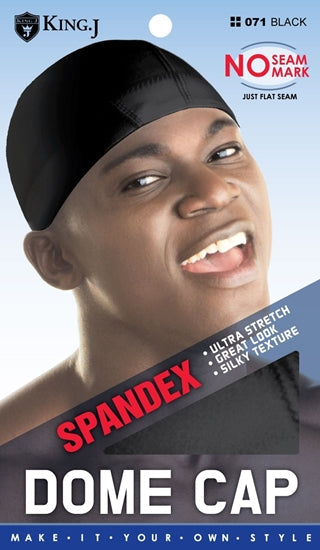 KING J SPANDEX DOME CAP
