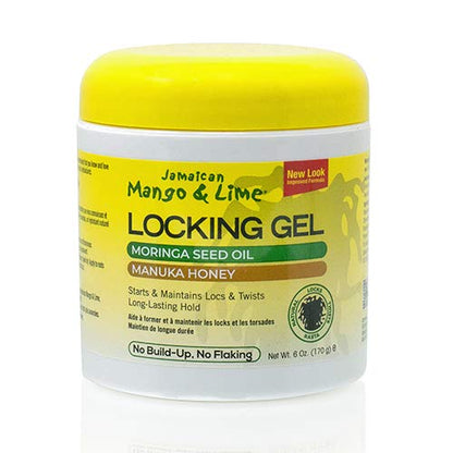 JAMAICAN MANGO & LIME– LOCKING GEL MORINGA SEED OIL MANUKA HONEY 6 OZ.