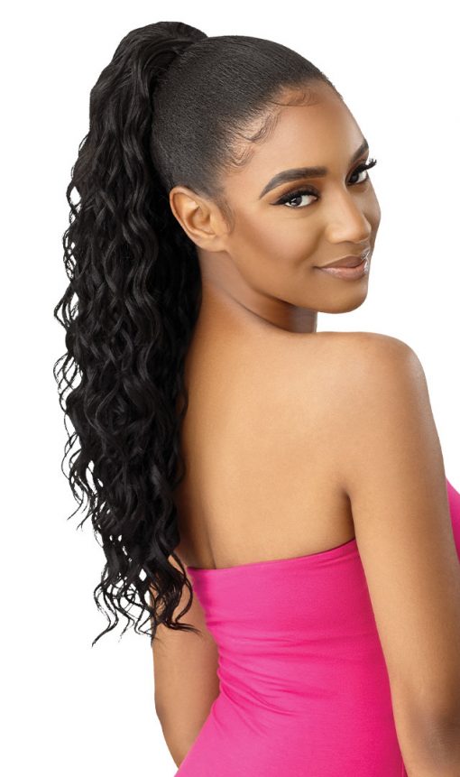 OUTRE PRETTY QUICK DRAWSTRING PONYTAIL - MAHINA