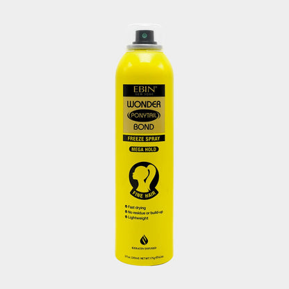 EBIN WONDER PONYTAIL BOND FREEZE SPRAY 8 OZ.