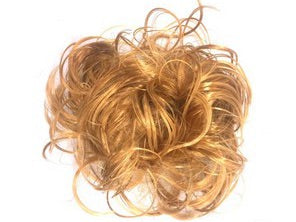NATURAL LOOK SYNTHETIC MESSY HAIR BUN SCRUNCHIE EXTENSION