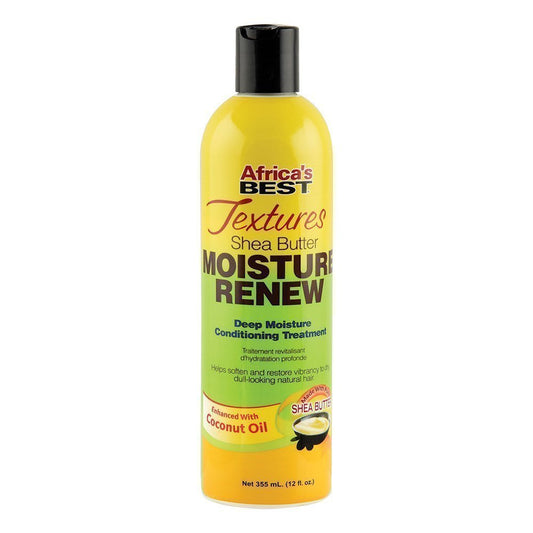 AFRICA'S BEST TEXTURES SHEA BUTTER MOISTURE RENEW DEEP MOISTURE CONDITIONING TREATMENT 12 OZ.