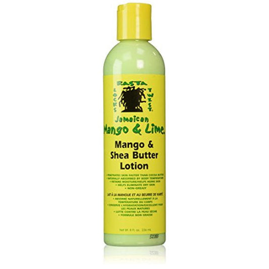 JAMAICAN MANGO & LIME MANGO & SHEA BUTTER LOTION 8 OZ.