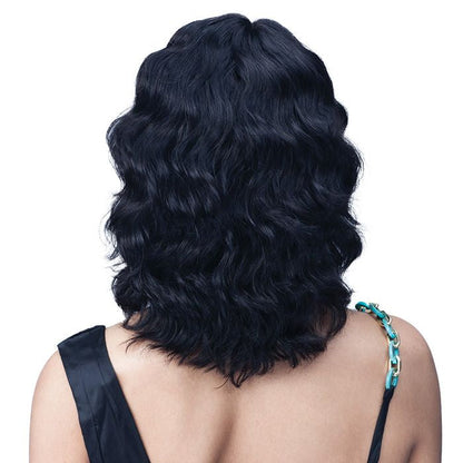 BOBBI BOSS 100% UNPROCESSED BRAZILIAN VIRGIN REMY BUNDLE HAIR LACE WIG - LOOSE DEEP 12”