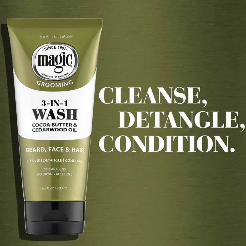MAGIC GROOMING 3 IN 1 WASH 6.8 OZ.