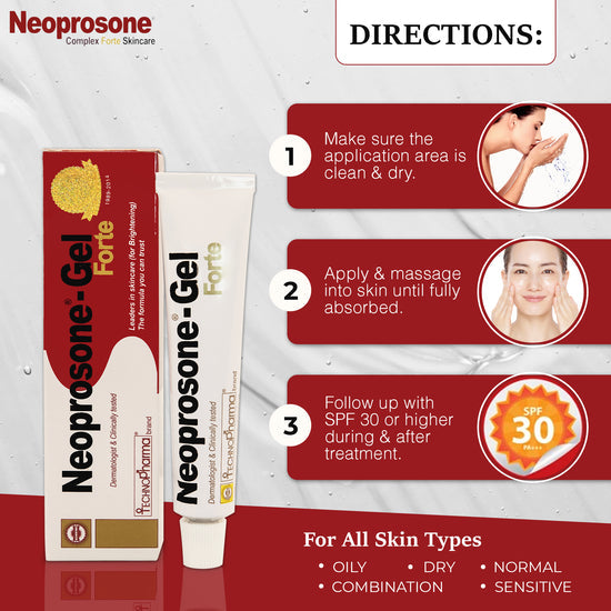 NEOPROSONE BRIGHTENING GEL 1 OZ.