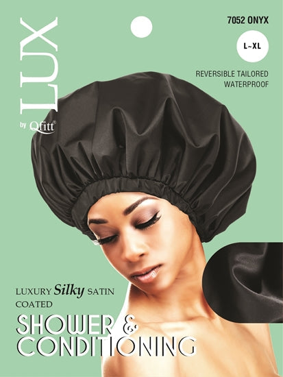 QFITT LUX SILKY SATIN COATED SHOWER & CONDITIONING - SOLID