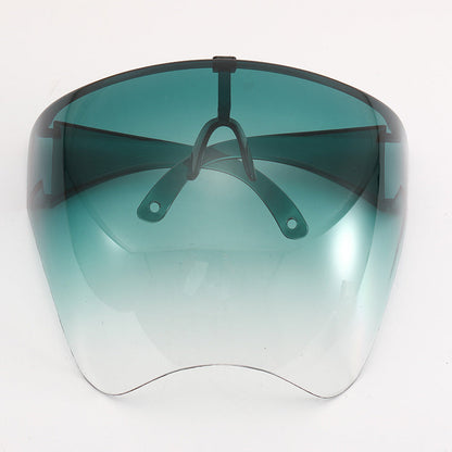 PROTECTIVE ANTI FOG FASHION SUNGLASSES & FACE SHIELD