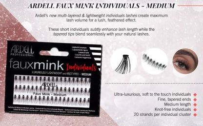 FAUX MINK INDIVIDUALS  (KNOT-FREE)