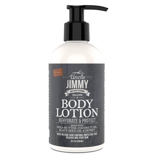 UNCLE JIMMY BODY LOTION 8 OZ.